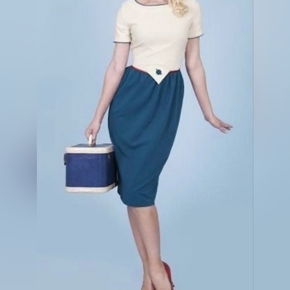 Tatyana Dresses & Skirts - Tatyana Overboard 1950s Nautical Style Dress, BNWT, Size XXL